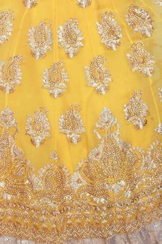 Yellow Gotta Patti Anarkali Gold Embellished Choli, Embellished Gold Choli, Festive Gold Embellished Choli, Gold Georgette Dress With Resham Embroidery, Gold Embellished Anarkali Traditional Wear, Gold Embellished Semi-stitched Traditional Wear, Gold Sharara With Intricate Embroidery For Reception, Bollywood Style Gold Embellished Sharara, Bollywood Style Gold Embellished Choli