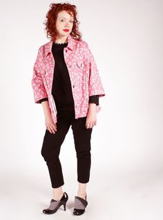 The Stafford Jacket by Fitting Expert Linda Lee  The Sewing Workshop Orders of $50.00 or more qualify for free shipping.  Type in coupon code FREESHIP at checkout **For more clothing patterns click the link below: https://www.etsy.com/shop/neemerone?ref=seller-platform-mcnav&section_id=36124414 Product Details This is the Stafford Jacket printed pattern. Jacket Loose-fitting, non-traditional jean jacket has front and back yokes, faux button flaps over western-style front panels, collar with inse Retro Relaxed Fit Outerwear For Spring, Retro Button-up Spring Outerwear, Retro Spring Button-up Outerwear, Spring Retro Button-up Outerwear, Retro Lapel Collar Outerwear For Spring, Retro Spring Outerwear With Lapel Collar, Retro Outerwear With Lapel Collar For Spring, Retro Spring Workwear Outerwear, Pink Relaxed Fit Outerwear For Work