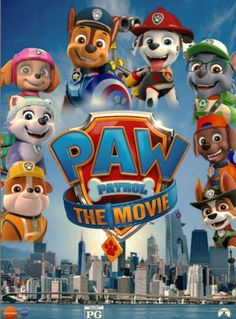 the poster for paw the movie