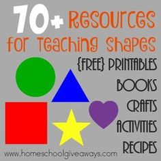 the top ten resources for teaching shapes