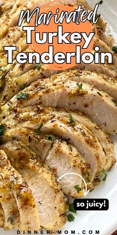 The Ultimate Marinated Turkey Tenderloin Turkey Tenderloin Recipes Thanksgiving, Marinated Turkey Recipes, Turkey Cavity Filling, Turkey Tenderloin With Stuffing, Sous Vide Turkey Tenderloin, Roasted Turkey Tenderloin Recipes, How To Cook Turkey Tenderloin In Oven, Turkey Loin Recipes Crockpot, Turkey Breast Loin Recipes