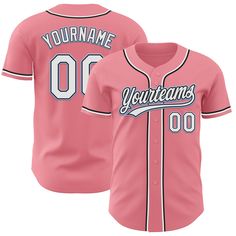 a baseball jersey with the name and number on it, that says yournames