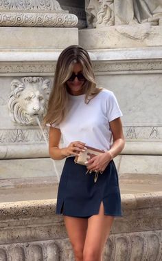 Elegant Classy Outfits, European Summer Outfits, Europe Outfits, Chique Outfits, Look Short, Estilo Preppy, Paris Outfits, Looks Black, Fashion Mistakes