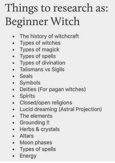 Things To Research, Witchcraft Spells For Beginners, Witch Rituals, Witchcraft Books, Grimoire Book