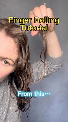 Heatless Coil Curls, How To Finger Roll Curly Hair, Finger Coiling Curly Hair Tutorial, Curly Hair Finger Coiling, Finger Curling Hair, How To Do Finger Curls, How To Curl Wet Hair Overnight, Scrunch Hair Tutorial, Finger Rolling Curly Hair