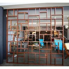 an image of a room divider made out of wood and glass blocks with the words best 25 - room dividers on it