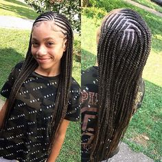 Back To School Braided Hairstyles, School Braided Hairstyles, School Braids, Kids Box Braids, Braided Hairstyles For Kids