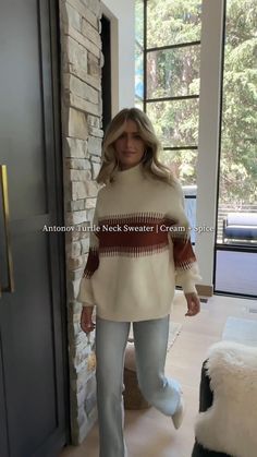 Cozy up in style with our Antonov Turtleneck Sweater | Cream + Spice🍂 The perfect blend of warmth and elegance, this sweater is your go-to for crisp fall days! Pair her with your favorite jeans or layer over a dress for a chic, effortless look🧡 Shop now🛍️ Fall Color Block Turtleneck Tops, Cozy Color Block Tops For Fall, Chic Color Block Sweater For Winter, Chic Winter Color Block Sweater, Cream Color Block Sweater For Winter, Dresses With Sweaters, Color Block Pattern, Fall Styles, Sweater Cream