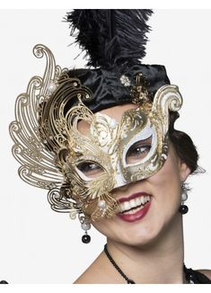 Maschere e accessori Anni '20 - Il Grande Gatsby Mask Ball, Mask Carnival, Ball Mask, Venice Carnival, Carnival Festival, Mask Masquerade, Venetian Masks, Venetian Mask, Masquerade Mask