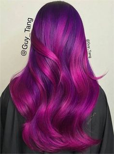 Guy Tang's Best Instagram Pics of 2015 - Inspiration - Modern Salon Guy Tang Hair, Guy Tang, Bright Purple