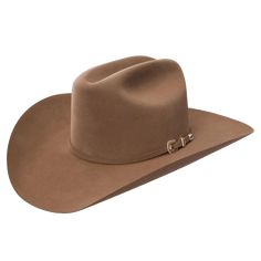 Style number: RFCTLM-7540B5. George Strait collection. 6X Beaver fur felt. Cattleman crown. Leather hat band. 4" brim. 4 inch crown. Leather sweat band. Long oval shape. Resistol Hats, Brown Felt Hat, Felt Cowboy Hat, Modern Cowboy, Country Hats, Boot Barn, Felt Cowboy Hats, Straw Cowboy Hat, Stetson Hat