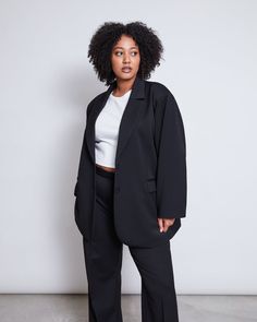 A Classic Perfect for the office or to upgrade your casual everyday outfit: Introducing our oversized blazer DURANCE. Our blazer features two side pockets with a flap, a classic collar and lapel, button row and has a loose and and very oversized fit. DURANCE is made of recycled polyester mixed with EcoVero™. If in doubt, take one size smaller than usual. Btw: The name DURANCE is derived from the river Durance passing through the South-East of France. Warehouse Management, Homburg, Fashion Wishlist, Everyday Outfit, Oversized Blazer, Eco Fashion, Casual Everyday, Wash Bags, Fast Fashion