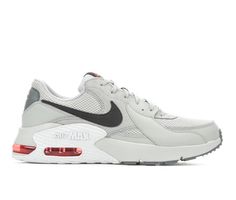 Men's Nike Air Max Excee Sneakers Casual Nike Air Max With Breathable Synthetic Material, Casual Nike Air Max Low-top For Jogging, Nike Air Max Fade-resistant For Light Sports, Sporty Gray Low-top Nike Air Max, Casual Nike Air Max For Jogging, Casual Nike Air Max With Cushioned Footbed, Casual Nike Air Max With Cushioned Footbed For Jogging, Casual Nike Air Max Breathable For Streetwear, Casual Breathable Nike Air Max For Streetwear