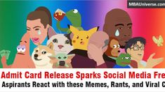 an ad with the caption that reads adult card release sparks social media free aspirants react with these memes, rants, and virtual chats