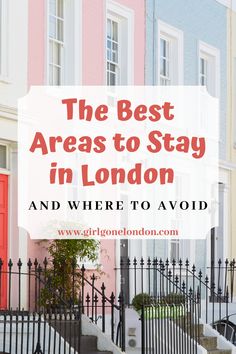 the best areas to stay in london and where to avoid