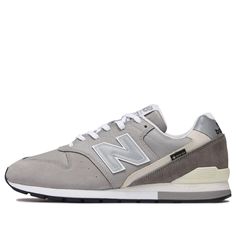 New Balance 996 'Grey Silver' CM996XJ2 Classic Gray Sneakers For Streetwear, Classic Gray Sneakers With Cushioned Footbed, Classic Gray New Balance Sneakers, New Balance 996, New Balance, Grey, Silver