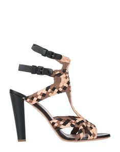 Plain weave No appliqués Multicolor pattern Buckling ankle strap closure Round toeline Cone heel Leather lining Leather sole Contains non-textile parts of animal origin Color Blush, Black Sandals Heels, Alberta Ferretti, Black Sandals, Soft Leather, Ankle Strap, Sandals Heels, Womens Sandals, Blush