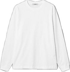 Long Sleeve Tops With Relaxed Fit And Branding, Branded Relaxed Fit Long Sleeve Tops, Basic Long Sleeve Top With Branding, Beauty Shopping, Basic Long Sleeve Tee, White Crewneck, Latest Mens Fashion, Shopping Website, Basic Long Sleeve