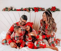 "It isn't the Holidays without matching pajamas. Snag your family set before they're gone! RESTOCKING 11/24 I T E M D E S C R I P T I O N  *  Comfy Pajamas (Price listed includes 1 pants and 1 long-sleeved ) *  Material: 95% Polyester / 5% Spandex *  Elastic Waistband  If you're looking for matching shoes, you can find them in our site! Here: https://littlemiabella.com/collections/shoes S I Z I N G  Women S: Top: Length: 23.2\" | Chest: 36.2\" | Sleeve Length: 22\" Bottom:  Length: 41.3\"| waist: 28.4\" Gross Elastic at waist: 28.3\" M: Top: Length: 24\" | Chest: 37.8\" | Sleeve Length 22.8\" Bottom: Length: 42.5\"| waist: 29.3\" Gross Elastic at waist: 29.1\" L: Top: Length: 24.8\" | Chest: 40.2\" | Sleeve Length: 23.2\" Bottom: Length: 43.7\"| waist: 30.4\" Gross Elastic at waist: 30.3\" Matching Christmas Pajamas Family, Family Pajamas Christmas, Christmas Pajamas Matching, Family Christmas Outfits, Christmas Pjs Family, Pajamas Matching, Comfy Pajamas, Pajamas Christmas, Holiday Pjs