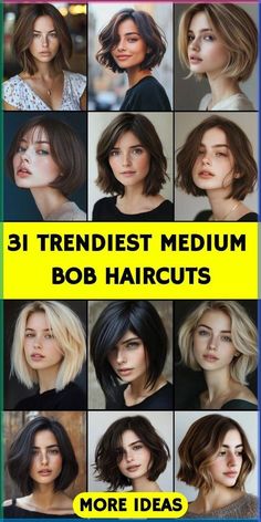 Haircut | Haircut For Women | Haircuts For Long Hair | Haircuts For Thin Fine Hair | Haircut For Round Face | Haircut Ideas | Haircuts For Medium Length Hair | Haircuts Straight Hair | Haircut Men | Haircuts For Wavy Hair | Haircut For Chubby Face | Haircut And Color | Haircut Aesthetic | Haircut According To Face Shape | Haircut At Home |#Haircut #HaircutForMen #HaircutsForLongHair #HaircutsForThinFineHair #HaircutForRoundFace #HaircutIdeas Medium Bob Cuts, Medium Bob Haircuts, Haircut For Face Shape, Chubby Face Haircuts, Blonde Bob Haircut, Medium Bob Haircut, Wavy Bob Haircuts, Haircuts For Medium Length Hair, Medium Bob