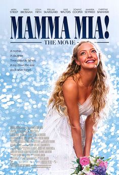 the movie poster for mamma mia