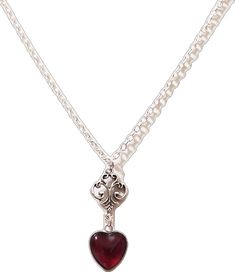 Elegant Red Jewelry With Heart Charm, Gothic Heart-shaped Wedding Jewelry, Personalized Red Heart Cut Necklace, Handmade Gothic Jewelry For Valentine's Day, Gothic Heart Pendant Necklace, Gothic Heart Necklaces With Heart Charm, Gothic Heart Necklace With Heart Charm, Gothic Heart Necklace With Heart Pendant, Red Heart-shaped Engraved Jewelry