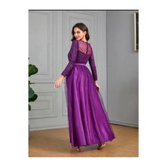 Simple Purple Party Dress Sequin Satin Women Boat Neck Formal...Sz L Purple A-line Maxi Dress For Party, Purple Maxi Dress For Party, Purple V-neck Gown For Party, Purple V-neck Party Gown, Lace Long Sleeve Bridesmaid Evening Dress, Purple Long Sleeve Maxi Dress For Wedding, Purple Long Sleeve Evening Dress For Prom, Purple Long Sleeve Prom Evening Dress, A-line Lace Maxi Dress For Party