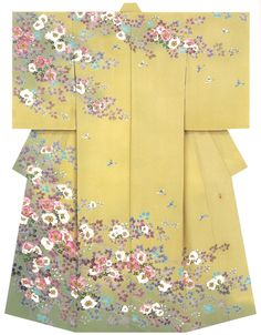 The Kimono Gallery Japanese Traditional Clothes, Embroidery Kimono, Japanese Traditional Clothing, Kimono Japan, Traditional Japanese Kimono, Embroidery Quilting, Mode Kimono, Kimono Design, Traditional Kimono