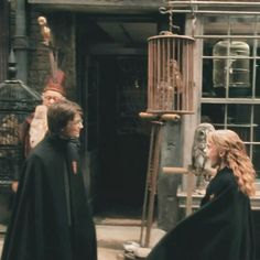 harry potter and hermione's hogwarts scene in the wizardry