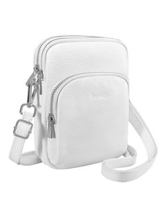 PRICES MAY VARY. Introducing befen Cell Phone Crossbody: The cutest mini purse both timeless and practicality! Crafted from soft and supple genuine leather, this perfect small crossbody bag is as secure as it is practical, featuring 3 anti-theft RFID blocking card slots Functional Design: Designed with 3 zipper main pockets, it is ideal for storing your phone, cards or other small items. The back hidden zipper pocket close to your body to adds an extra layer of security, making it more reliable Purse Crossbody Everyday, Crossbody Phone Purse, Phone Cards, Phone Purse, Mobile Phone Bag, Mini Purse, Small Crossbody Bag, Small Crossbody, Small Shoulder Bag