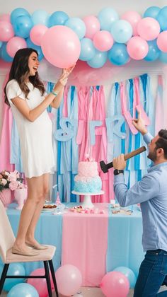 Fun gender reveal party Best Gender Reveal Ideas, Best Gender Reveal