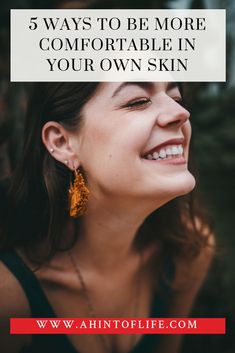 5 Ways to Become a Woman Comfortable in Your Own Skin Personal Development Activities, Comfortable In Your Own Skin, Health Articles Wellness, Ways To Stay Healthy, Personal Improvement, Wellness Inspiration, Healthy Lifestyle Inspiration, Healthy Lifestyle Tips