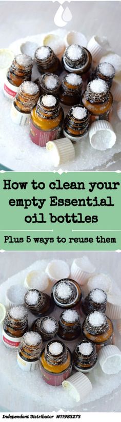 Cleaning empty Essential oil Bottles – A Stray Kitchen Dress With Pleated Skirt, Essential Oil Diffuser Blends Recipes, Essential Oil Remedy, How To Recycle, Oil Remedies, Essential Oils Herbs, Essential Oil Blends Recipes, Essential Oil Diffuser Blends, Oil Diffuser Blends