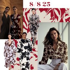 Fashion Textile Prints 2023, Print Trend Ss25, Ss25 Fashion Trends, Print Trends 2023 Wgsn, Ss24 Print Trends Wgsn, Textile Print Trends 2024, Ss25 Trends