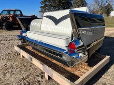 This 1957 Chevrolet Bel Air was restored into a beautiful rear end car couch. This was made from a real 1957 Chevrolet Bel Air car and restored to show room new condition. This was restored by Sweet Sofas. Check us out on our website www.sweetsofas.com!!!! Bel Air Car, Car Couch, Classic Couch, Air Car, Automotive Furniture, Car Furniture, Upcycle Decor, 1957 Chevrolet, Chevrolet Bel Air