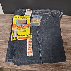 Wrangler Jeans. Style 13mwzdm. Gold Buckle Collection. Dust Storm Blues Color. Cowboy Cut. Original Fit. 100% Cotton Heavyweight Pre-Shrunk Denim. Khaki Jeans, Western Jeans, Dust Storm, Lined Jeans, Vintage Wrangler, Carpenter Jeans, Star Jeans, Denim Jeans Men, Wrangler Jeans