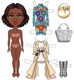 "Explore a realm of creativity and fashion with our premium DIY African American Paperdolls Coloring Outfit Pages - a delightful collection designed for kids to color, cut, and style! This digital download offers 8 high-quality JPG pages showcasing various beautiful outfits, including gowns, totalling 16 gorgeous paper doll Pieces. Immerse your child in a world of imagination as they download, print, and style each outfit to their heart's content! The set comprises 1 PDF file to download and 4jpg files providing ample space for artistic expression. Additionally, 2 beautiful colored dolls. One doll has short hair and the other has long hair. Your download features a comprehensive set of 16 pieces, encouraging kids to explore their artistic flair through mixing and matching paper doll outfit Birthday Craft, Paper Dress, Birthday Crafts, Paper Dolls Printable, Gift Kit, Easy Paper Crafts, Free Printable Coloring, Busy Book, Book Girl