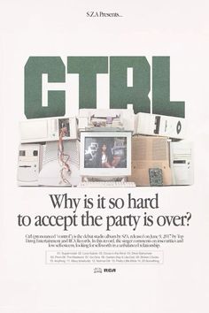 an advertisement for the computer company ctrl, which is also selling it's products