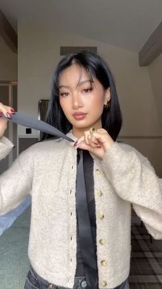 Thanya Wong on Instagram: "another cardigan hack 🤎 would you try this hack?" You Tried, On Instagram, Instagram