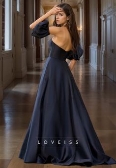 Expertly designed for a sophisticated look, our V-Neck Puff Sleeves Pleated Satin A-Line Prom Dress is a must-have for any formal event. The flattering A-line silhouette and elegant V-neckline highlight your figure, while the pleated satin fabric adds a touch of luxury. Elevate your style with this stunning dress. Satin Party Dress, Homecoming Formal Dresses, Mother Wedding Dress, Sweetheart Prom Dress, Prom Dress Styles, A Line Prom Dresses, Sparkle Dress, Prom Dresses With Sleeves, Red Prom Dress