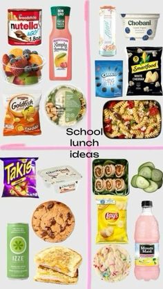 an image of school lunch ideas