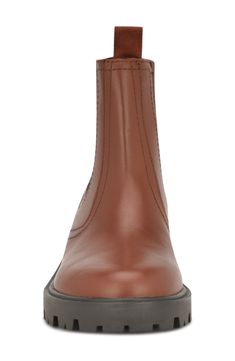 Stretchy gore insets create an easy-on and -off silhouette when you slip into this timeless Chelsea boot with a lug sole for comfort. 1 1/2" heel 5" shaft Leather upper/synthetic lining and sole Imported Chelsea Boot Women, Platform Chelsea Boots, Brown Chelsea Boots, Western Boots Women, Black Chelsea Boots, Brown Leather Boots, Chelsea Boot, Lug Sole, Brown Suede