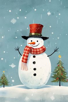 Snowman snowman christmas winter.  | premium image by rawpixel.com Snowman Aesthetic, Snowman Illustration, Snowman Images, Vintage Snowman, Winter Snowman, Winter Wallpaper, Christmas Vintage, Snowman Christmas, Christmas Winter