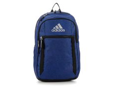 Prepare for your day with the Adidas Excel 7 Backpack, a versatile and durable backpack designed to meet all your carrying needs. Whether you're heading to school, work, or the gym, this backpack has got you covered. Dimensions: 12.75\ x 10.25\ x 19\,Body: 100% polyester, Lining: 100% recycled polyester, Four zip pockets and two water bottle pockets, Inner organizer, Wipeable material for easy spot cleaning with soap and water, Loadspring shoulder straps | Adidas Excel 7 Backpack in Bright Royal Sporty Adidas Travel Backpack, Functional Rectangular Adidas Backpack, Adidas Blue Backpack, Adidas Sporty Standard Backpack, Adidas Bag Backpacks, Lunch Box Backpack, Durable Backpack, Unisex Accessories, Designer Backpacks