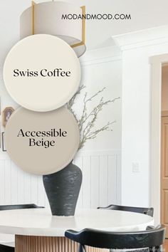 If there is one trend that has me in a hold, it’s Accessible Beige trim with beautiful white walls. I think it looks expensive, classy, and interesting. Here we will see exactly this look, with a variety of different white wall colors: Accesible Beige Trim and Sherwin Williams Pure White Walls Behr Swiss Coffee with Accessible Beige Trim Accessible Beige Trim with SW Alabaster Walls Behr Swiss Coffee Cabinets, Swiss Coffee Accent Colors, Colors That Go With Alabaster, Top Beige Paint Colors, Greige Paint Colors Living Room, Sherwin Williams Mushroom Paint Color, Swiss Coffee Living Room, Beige Paint Colors For Living Room, Sherwin Williams Pure White Walls