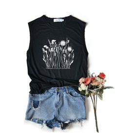 ✿ WELCOME TO MY SHOP ✿ More Shirt ► https://www.etsy.com/shop/igetherproject Material : Polyester 80% Cotton 20% Sleeve length : Muscle tank tops, workout tank tops Styles : Regular Women Fit Printed with eco-friendly water-based inks. Color shirt : Black, Charcoal, Blue, Peach Color print : White & black etc. ■ WASHING INSTRUCTIONS ■ Turn garment inside out. Hand wash. Lay flat to dry. Do not bleach/dry-clean Do not iron directly onto the print ■ Please refer to the size chart in the last i Summer Graphic Print Crew Neck Tank Top, Graphic Print Crew Neck Tank Top For Summer, Trendy Tank T-shirt For Spring, Crew Neck Cotton Printed Tank Top, Printed Cotton Crew Neck Tank Top, Cotton Printed Crew Neck Tank Top, Trendy Graphic Print Tank Top For Spring, Summer Printed Crew Neck Tank Top, Spring Letter Print Tank Top