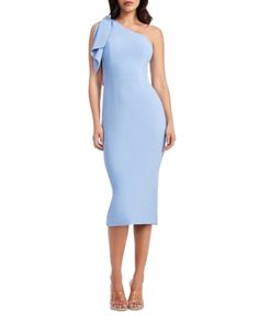 Dress the Population Tiffany One Shoulder Midi Dress Spring Midi-length One-shoulder Evening Dress, Wedding Guest Dresses Summer, Pageant Interview Dress, Pageant Interview Outfit, Pageant Interview, Interview Dress, Dresses Wedding Guest, One Shoulder Midi Dress, Interview Outfit