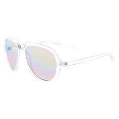 Frosted Aviator Sunglasses - Clear, Fashionable Jewelry, Jewelry And Accessories, Fashion Accessories Jewelry, Aviator Sunglasses, Girls Accessories, Mirrored Sunglasses, Latest Trends, Jewelry Accessories, Fashion Jewelry