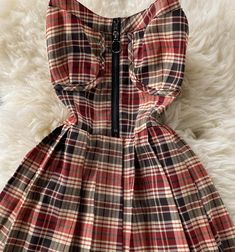 Cute plaid short A line dress Fabric: blended Color: red,blue, khaki Size(cm): S, M S length 79 bust 80-94 waist 66-82 M length 80 bust 84-98 waist 70-86 Retro Mini Length Plaid Dress, Fitted Plaid A-line Mini Dress, Plaid Lined Mini Length Dress, Plaid Lined Mini Dress, Plaid Mini Dress With Lining, Lined Plaid Mini Dress, A-line Plaid Dress For Picnic, Plaid Lined Dress For Picnic, Fitted A-line Plaid Dresses