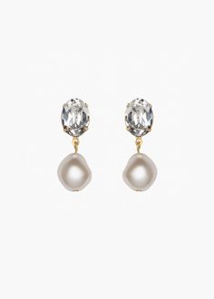 diamond Luxury Hair Accessories, Pearl Accessories, Jennifer Behr, Luxury Hair, Antique Roses, Pearl Drop, Wedding Earrings, Bridal Earrings, Diamond Studs